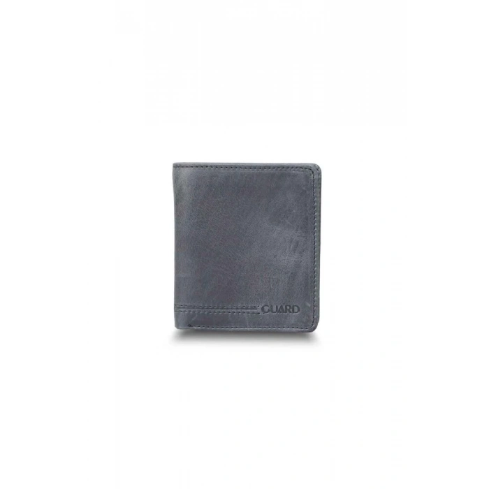 Guard Siyah Tiguan Crazy  Minimal Spor Deri Erkek Cüzdanı