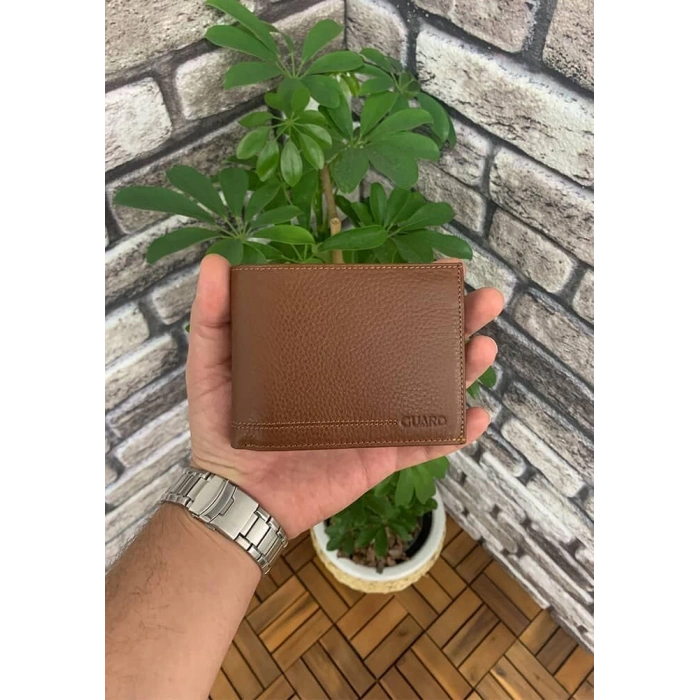 Guard Taba Bozuk Para Bölmeli Deri Erkek Cüzdanı