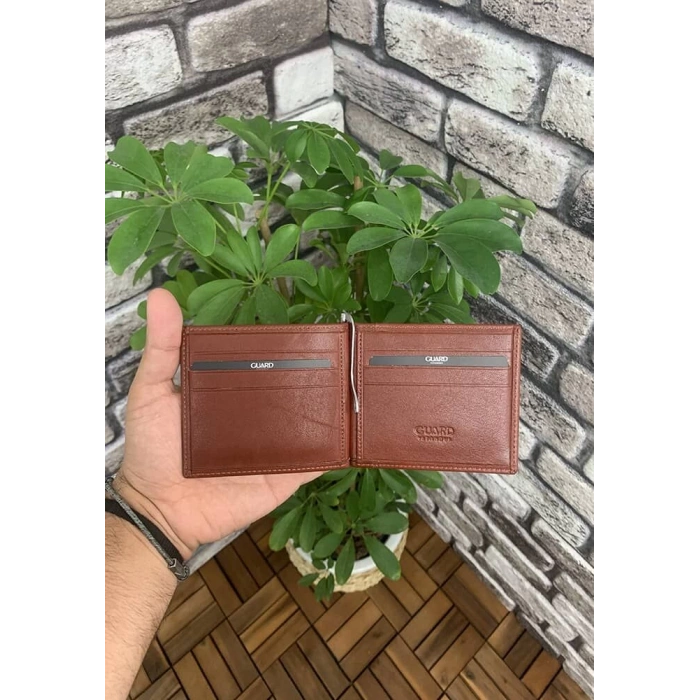 Guard Taba Klipsli Deri Kartlık