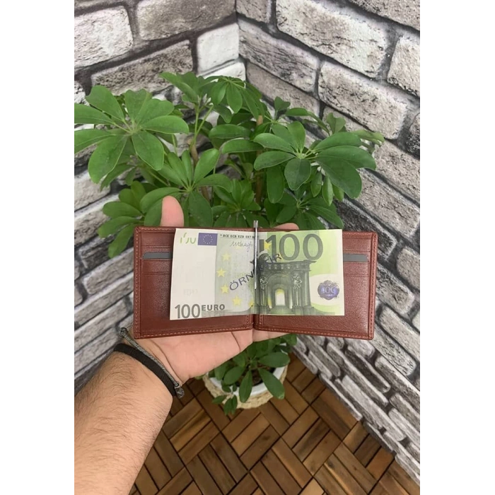 Guard Taba Klipsli Deri Kartlık