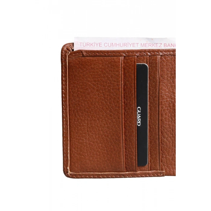 Guard Taba Minimal Spor Deri Erkek Cüzdanı