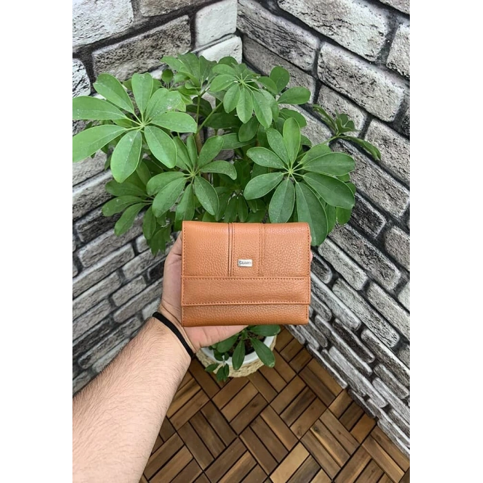 Guard Taba Para Bölmeli Deri Bayan Cüzdan