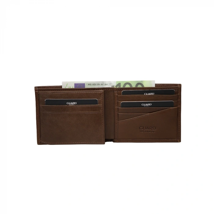 Guard Taba Temi Deri Erkek Cüzdanı