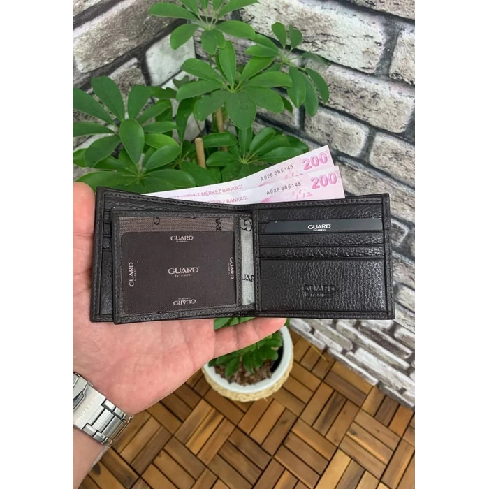 Guard Tek Pisotlu Klasik Kahverengi Erkek Cüzdan