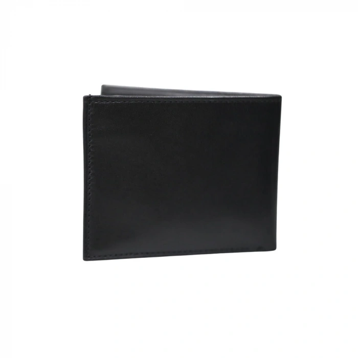 Guard Temi Siyah Klasik Deri Erkek Cüzdanı