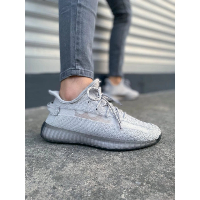 JY305 Pulse Bağcıklı Triko Kumaş Erkek Günlük Spor Ayakkabı TGT - Gri