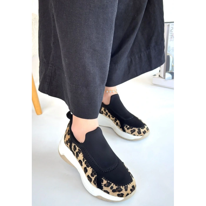 Kendy Bej Cilt Spor Ayakkabı