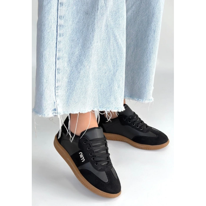 Lunga Beyaz Cilt Bağcıklı Spor Ayakkabı