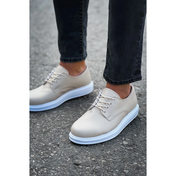 MN003 - CBT Pelle Classica Erkek Ayakkabı BEJ