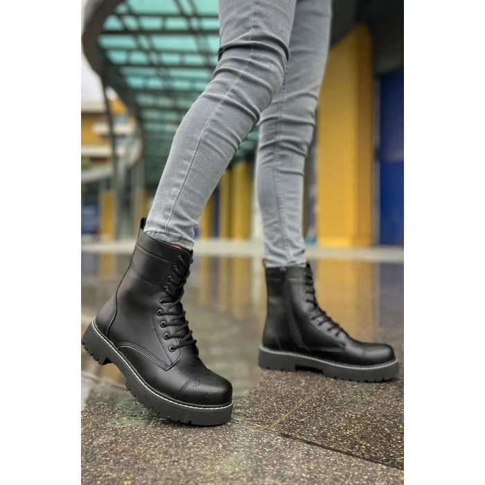 MN009 - FST Military Erkek Bot SIYAH