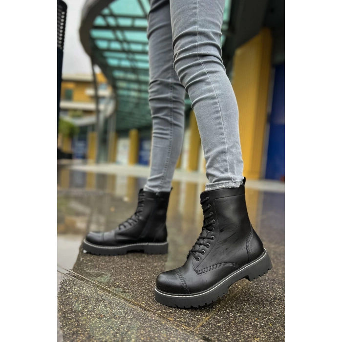 MN009 - FST Military Erkek Bot SIYAH