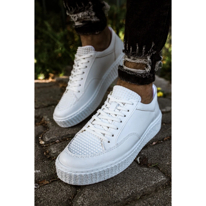 MN017 - FBT Pyramid Erkek Ayakkabı BEYAZ