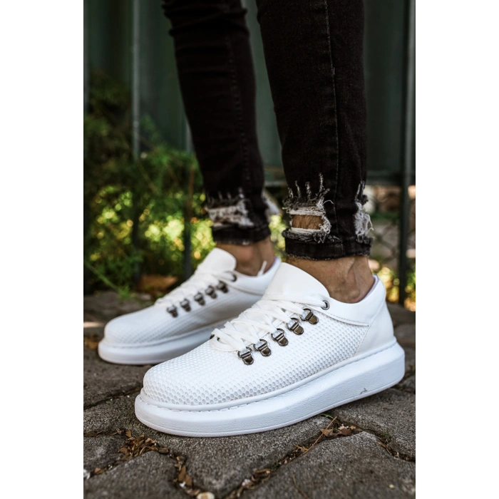 MN021 - CBT Favo Erkek Ayakkabı BEYAZ