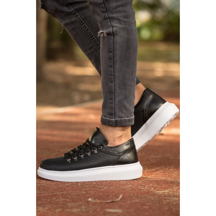 MN021 - CBT Favo Erkek Ayakkabı SIYAH