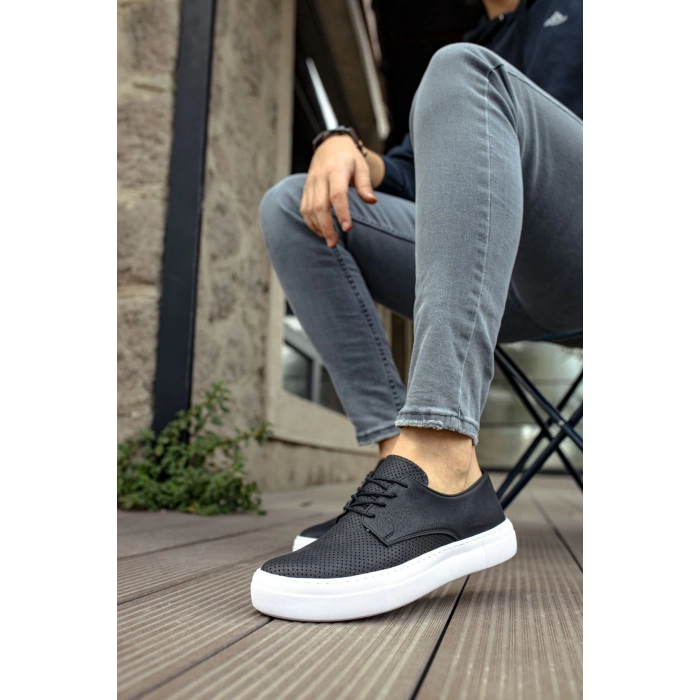 MN061 - CBT Rex Erkek Ayakkabı SIYAH