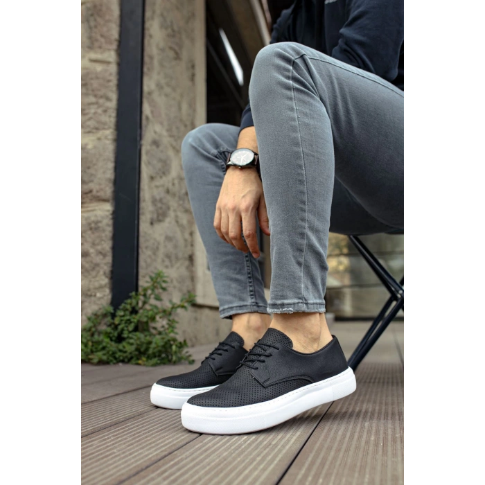 MN061 - CBT Rex Erkek Ayakkabı SIYAH