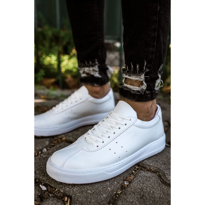 MN063 - Star-X CBT Erkek Ayakkabı BEYAZ