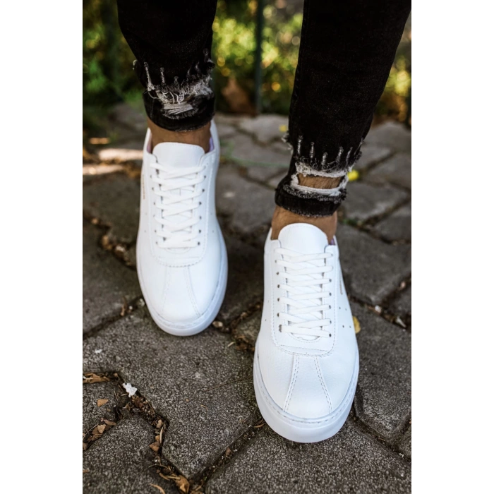 MN063 - Star-X CBT Erkek Ayakkabı BEYAZ