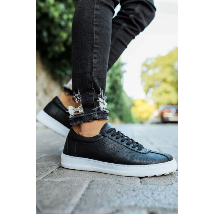 MN063 - Star-X CBT Erkek Ayakkabı SIYAH