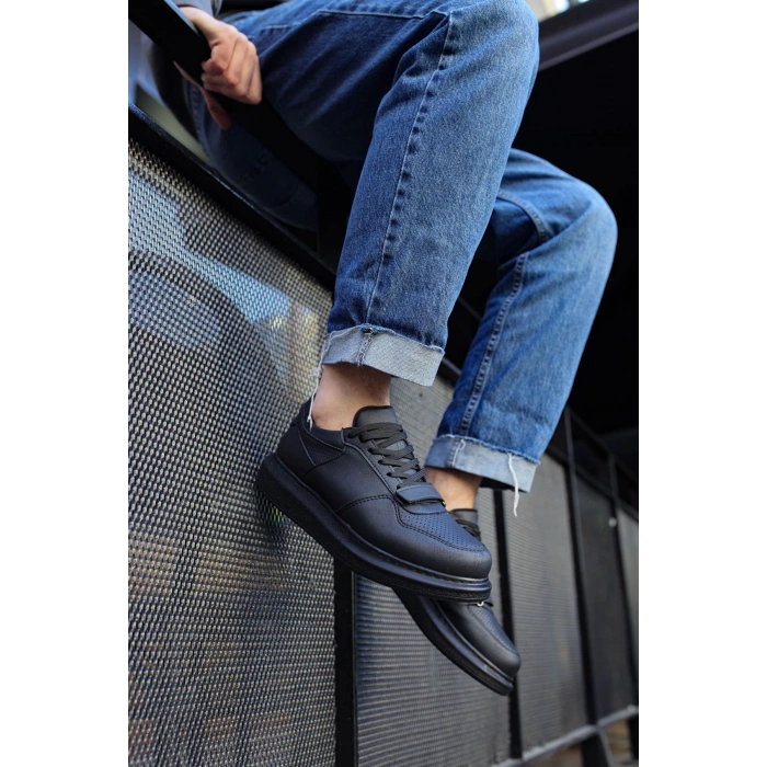 MN073 - CST Flatline Erkek Ayakkabı SIYAH