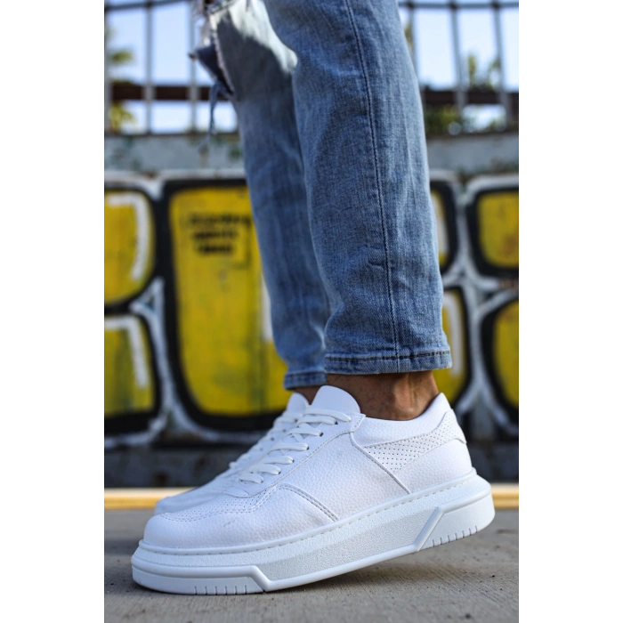 MN075 - CBT Signature Erkek Ayakkabı BEYAZ