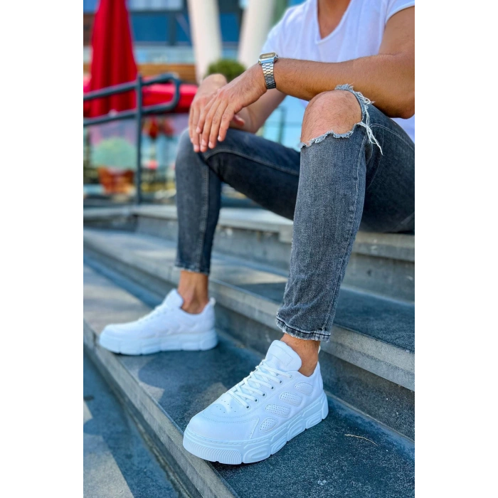 MN105 - CBT Cronus Erkek Ayakkabı BEYAZ