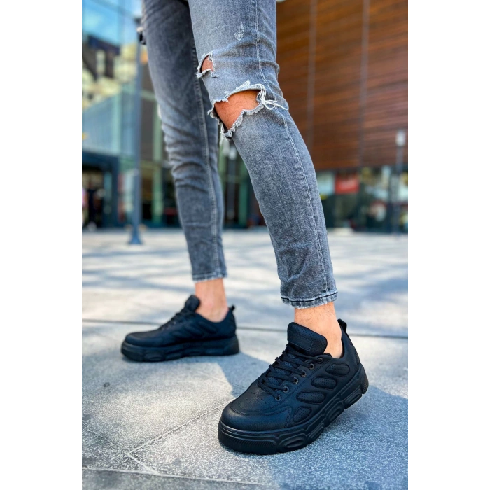 MN105 - CST Cronus Erkek Ayakkabı SIYAH