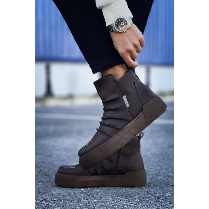 MN113 - CRT Swat Erkek Bot KAHVE