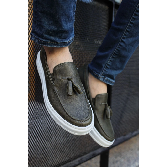 MN127 - CBT Loafer-X Erkek Ayakkabı HAKI