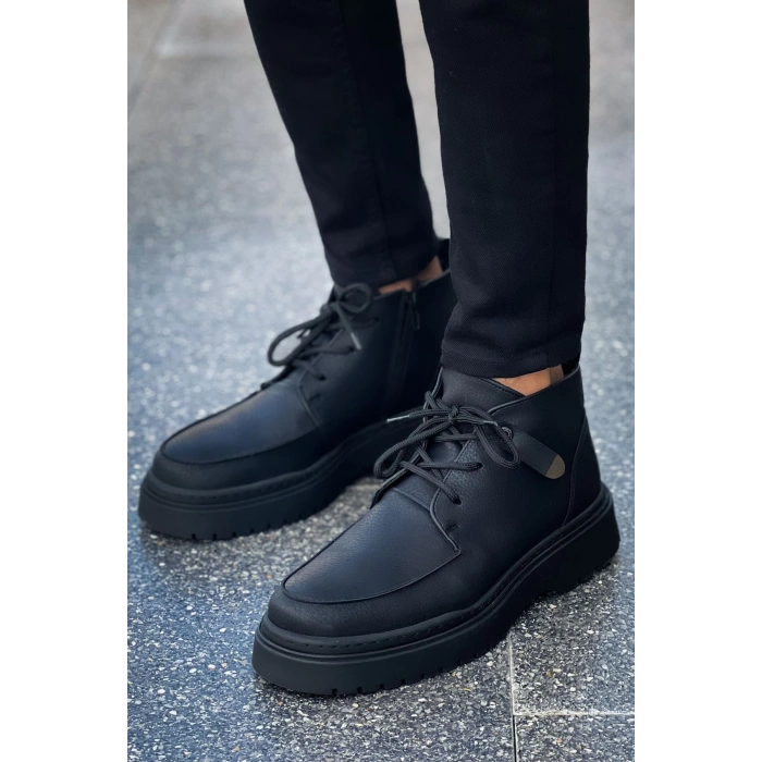 MN213 - CST Bryggen Erkek Bot SIYAH