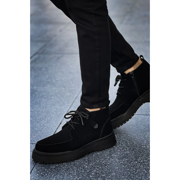 MN213 - SST Bryggen Erkek Bot SIYAH