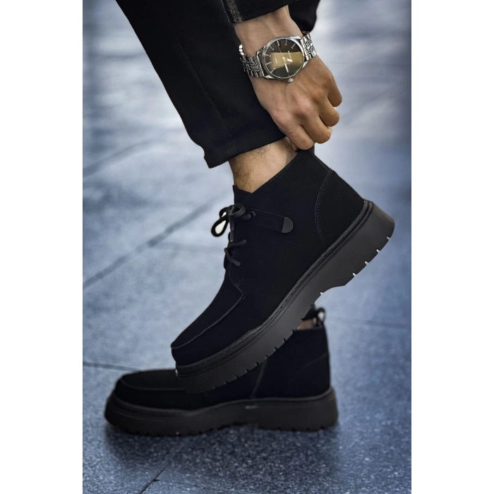 MN213 - SST Bryggen Erkek Bot SIYAH