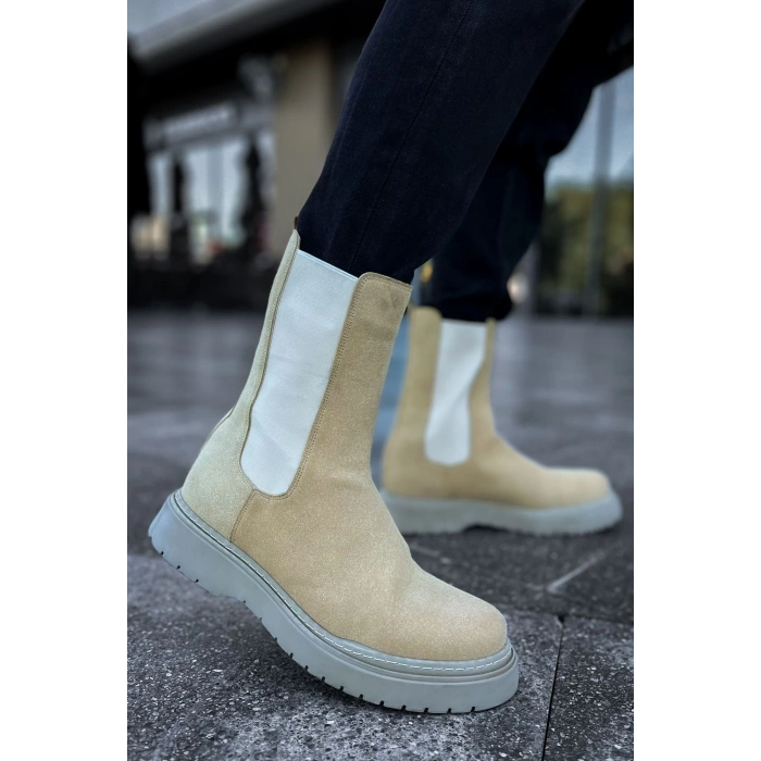 MN223 - SRT Alaska Süet Erkek Bot KUM