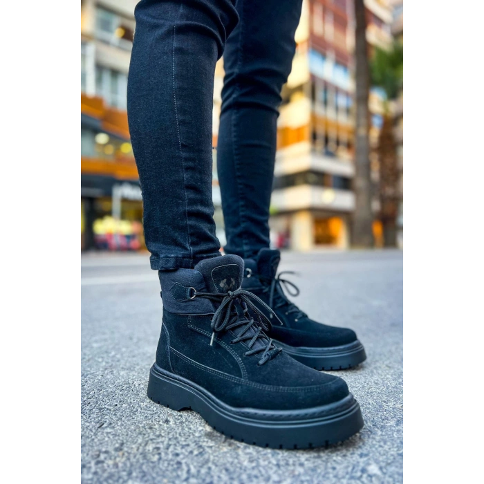 MN225 - SRT Impact Erkek Bot SIYAH