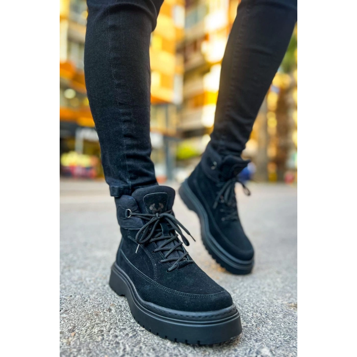 MN225 - SRT Impact Erkek Bot SIYAH