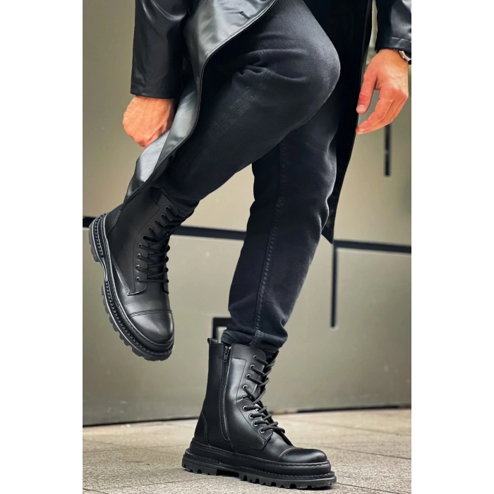 MN229 - FST Crow Erkek Bot SIYAH