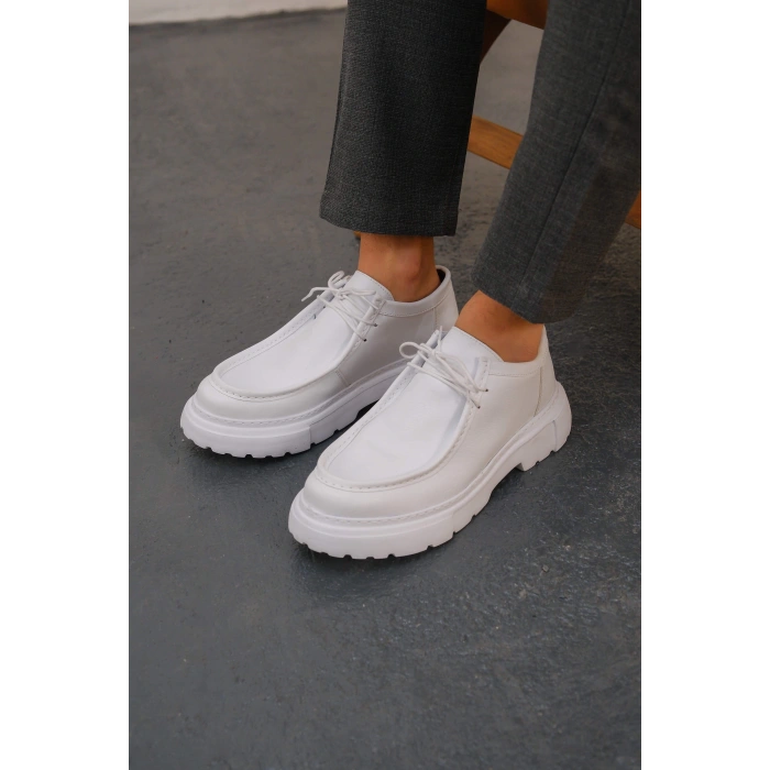 MN2404 - CBT Castle Erkek Ayakkabı BEYAZ