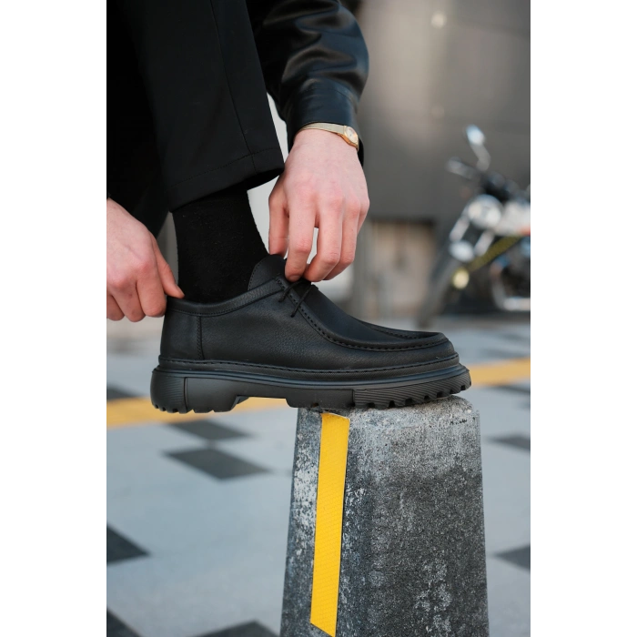 MN2404 - CST Castle Erkek Ayakkabı SIYAH