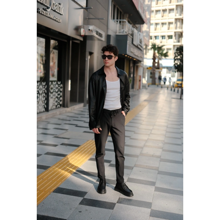 MN2404 - CST Castle Erkek Ayakkabı SIYAH