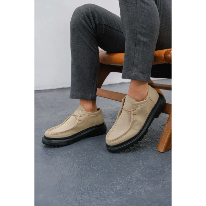 MN2404 - SST Castle Erkek Ayakkabı BEJ