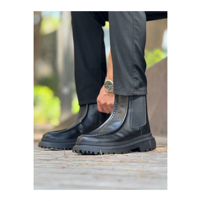 MN2433 - FRT Erkek Bot SIYAH