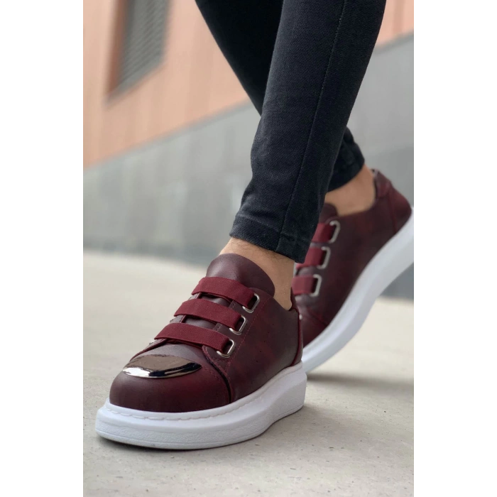 MN251 - CBT Mirror Erkek Ayakkabı BORDO