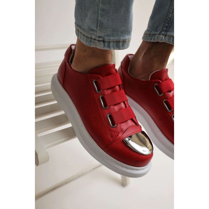 MN251 - CBT Mirror Erkek Ayakkabı KIRMIZI