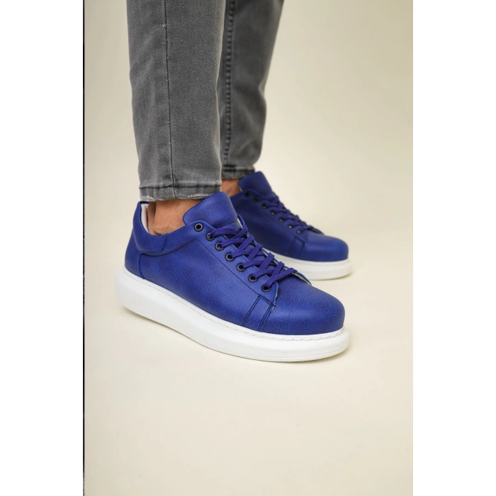 MN257 - CBT Estrella Erkek Ayakkabı Sax MavI