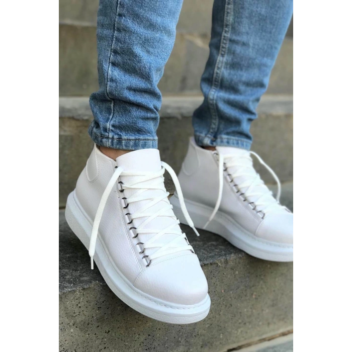 MN258 - CBT Roma Erkek Bot BEYAZ