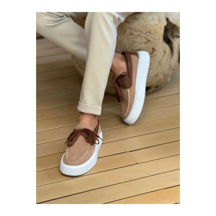 MN2602 - Triko Erkek Ayakkabı TABA