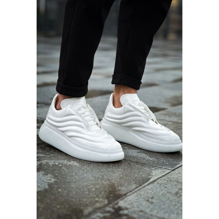 MN295 - RRT Sollıevo Erkek Ayakkabı BEYAZ