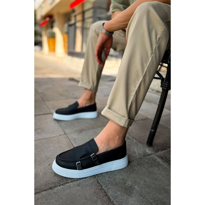 MN417 - CBT Mancini Erkek Ayakkabı SIYAH