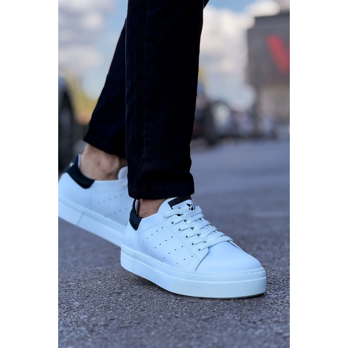 MN983 - CBT Tennis Erkek Ayakkabı BEYAZ/SIYAH