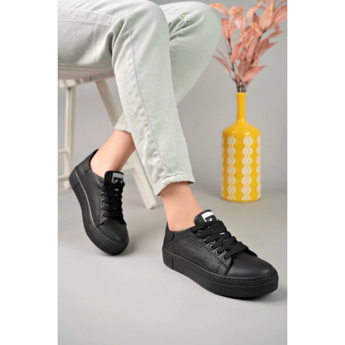 MN983 - CST Tennis Erkek Ayakkabı SIYAH